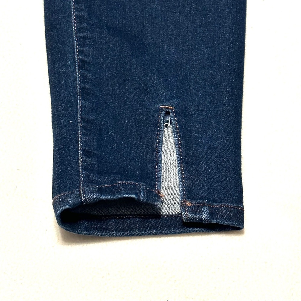 Jeans Denim Skinny Ankle Stretch Pull-on Pants - Picture 4 of 8